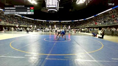 155 lbs Round Of 16 - Jahki Burget, Williamsport vs Logan Hayes, General McLane