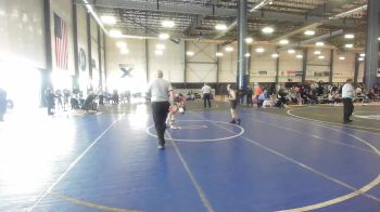 90 lbs Quarterfinal - Andrew Wiehle, Mat Demon WC vs Aaragon Wagner, West Valley Junior Eagles