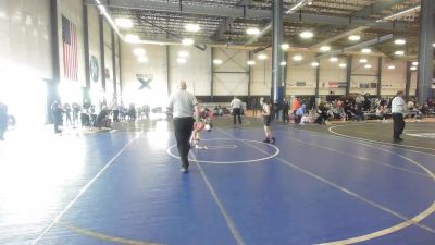 90 lbs Quarterfinal - Andrew Wiehle, Mat Demon WC vs Aaragon Wagner, West Valley Junior Eagles