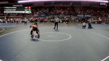 D 1 138 lbs Cons. Round 1 - Phillip Street, Catholic - B.R. vs Sawyer Hurt, Mandeville