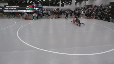 150 lbs Champ. Rd Of 64 - Brayden Carson, Silverback Wrestling Club vs Wesley Davies, Oklahoma