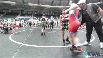 80 lbs Semifinal - Bennett Dawson, Raw Wrestling Club vs Jackson Parker, Standfast