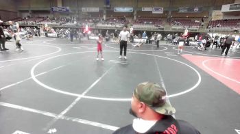 57 lbs 3rd Place - Hunter Reynolds, Eaglecrest WC vs Buck Johnson, Resurrection Christian