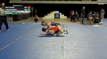 174 lbs Cons. Semi - David Burgess, Huntingdon vs Matt Rogge, Wartburg