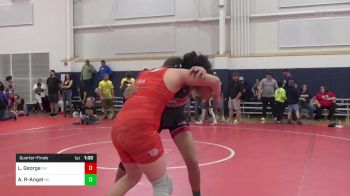 205-S lbs Quarterfinal - Luke George, OH vs Aaron Ruiz-Angel, NC