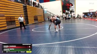 215 lbs Quarterfinal - Daniel Marines, McNary vs Kaison Smith, Warrenton