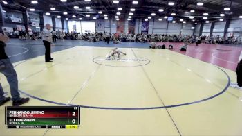 80 lbs Rd# 4- 2:00pm Friday Final Pool - Eli Oberheim, M2TCNJ vs Fernando Jimeno, No Escape W.A.