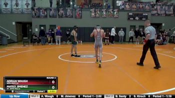 122 lbs Round 2 - Adrian Waugh, New Hope HS vs Mateo Jimenez, St. John Paul II