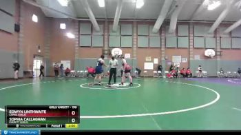 190 lbs Quarterfinal - Eowyn Linthwaite, Camas (Girls) vs Sophia Callaghan, Everett (Girls)