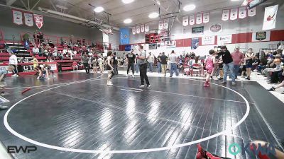 92-97 lbs Rr Rnd 3 - Hunter Jackson, Locust Grove Youth Wrestling vs Noah Zumwalt, Grove Takedown Club