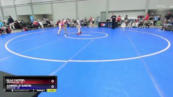 125 lbs Round 1 (8 Team) - Ella Casteel, Arkansas Red vs Gabrielle Gartin, Ohio Blue