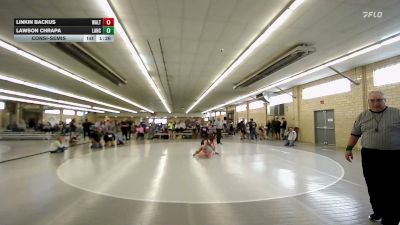120 lbs Consolation - Linkin Backus, Walton vs Lawson Chrapa, Lancaster
