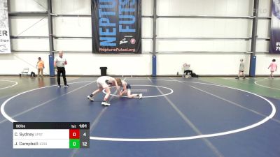 90 lbs Rr Rnd 3 - Conner Sydney, Upstate Uprising vs Jacob Campbell, Iron Horse Wrestling Club