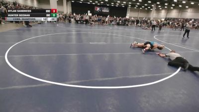 113 lbs Cons. Quarters - Lukas Salas-Sanchez, Cornerstone Mat Club vs Jacob Kranz, Super D Wrestling