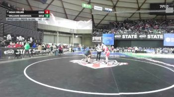 Boys 1A 285 lbs Cons. Round 2 - Noah Helms, Castle Rock vs Willians Mendoza, Royal