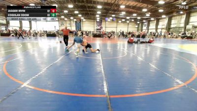 138 lbs Consi Of 32 #1 - Jagger Irvin, KY vs Coghlan Odom, KS