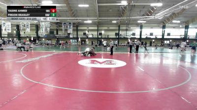 215 lbs Consolation - Yasine Ahmed, Viking Wrestling Club vs Frejon Beasley, Unaffiliated