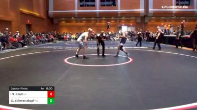 145 lbs Quarterfinal - Noah Roulo, VA vs Devin Schwartzkopf, MO