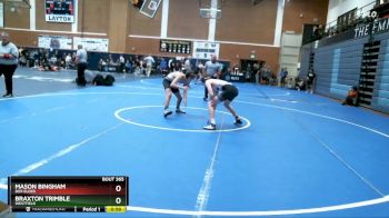 126 lbs Cons. Round 5 - Braxton Trimble, Westfield vs Mason Bingham, Box Elder