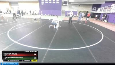 182 lbs Cons. Round 2 - Payton Wade, CO vs Trenton Blomquist, AZ