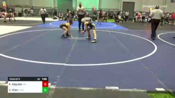 78 lbs Consi Of 4 - Kobe Negrete, Misfits vs Caydin Chan, Team Reign