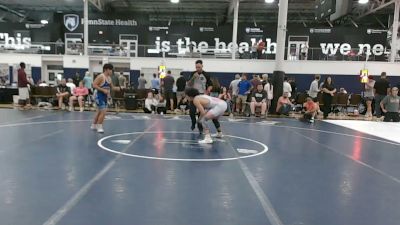 140 lbs Rr Rnd 1 - Nicholas Donato, Henlopen Hammers - HSC vs Zane Crouse, TNWC Silver Fox - HSC