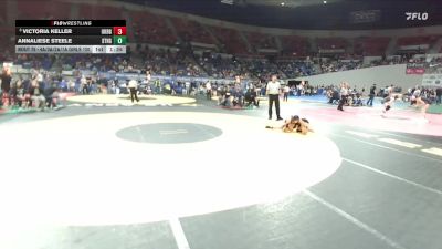 4A/3A/2A/1A Girls 120 Quarterfinal - Victoria Keller, Oakridge Girls vs Annaliese Steele, St. Helens Girls
