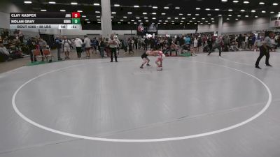 88 lbs Cons. Rd Of 32 - Clay Kasper, Askren Wrestling Academy vs Nolan Gray, North DeSoto Wrestling Academy