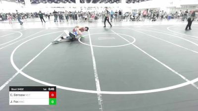 156 lbs 3rd Place - Cheygo'onep Gensaw, No Team vs Jared Fox, Aniciete TC