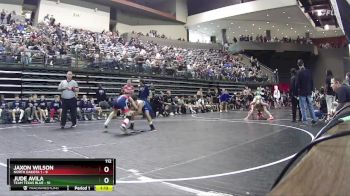 112 lbs Round 2 (6 Team) - Jude Avila, Team Texas Blue vs Jaxon Wilson, North Dakota 1