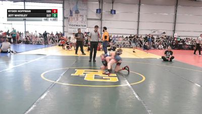96 lbs Round 4 - 1:30pm Friday - Ryder Hoffman, Iowa Black vs Jett Whiteley, Select