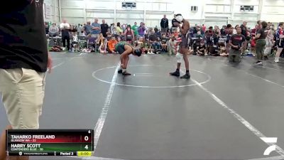 96 lbs Round 1 (8 Team) - Alex Downing, Contenders Blue vs Malachi Burris, Glasgow WA