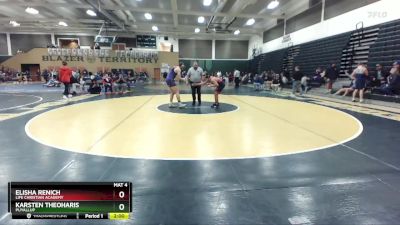 190 lbs Champ. Round 1 - Karsten Theoharis, Puyallup vs Elisha Renich, Life Christian Academy