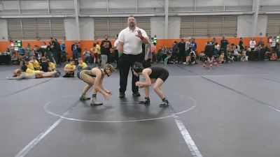 92 lbs Round 3 (6 Team) - Collin Fiumano, Pursuit WC vs Landon Owens, Meridian Maniacs