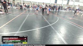 74-76 lbs Round 2 - Jackson Armentrout, Buzzsaw WC vs Kayson Lobehan Cormier, Team Aggression WC