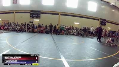 86 lbs Cons. Semi - Ryan Prendergast, Midwest Regional Training Center vs Bronx Allison, Delta Wrestling Club Inc.