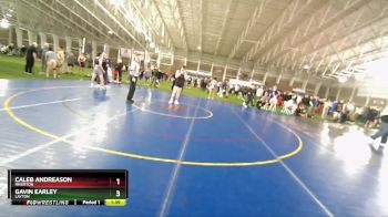 150 lbs Cons. Round 1 - Caleb Andreason, Riverton vs Gavin Earley, Layton
