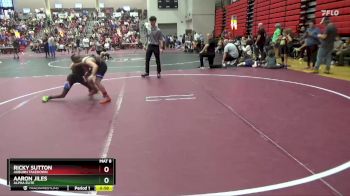 85 lbs Quarterfinal - Aaron Jiles, Alpha Elite vs Ricky Sutton, Auburn Takedown