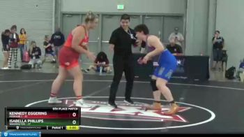 225 lbs Placement Matches (8 Team) - Kennedy Eggering, Missouri 1 vs Isabella Phillips, Washington