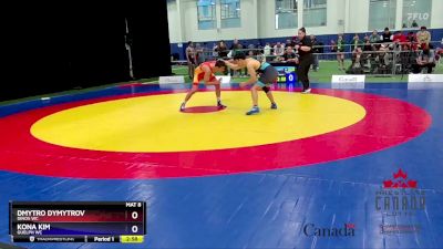 65kg Champ. Round 2 - Dmytro Dymytrov, Dinos WC vs Kona Kim, Guelph WC