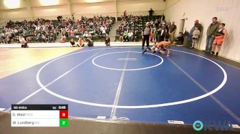 80-84 lbs Rr Rnd 1 - Drake West, Poteau Youth Wrestling Academy vs Wyatt Lundberg, Stilwell