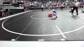 67.7-72.4 lbs Rr Rnd 1 - Addison Ross, East Kansas Eagles vs Caylee Wilkinson, Halstead Wrestling Club