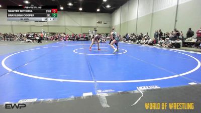 95 lbs Rr Rnd 1 - Sawyer Mitchell, Storm Wrestling Center vs BRAYLEIGH COOPER, Shelton Wrestling Academy 7-12