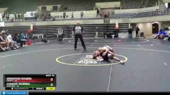 138 lbs Finals (8 Team) - Jonathon Rogers, Liberty vs Connor Warren, Shakopee