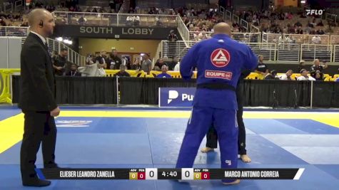 Marco Antonio Correia vs Elieser Leandro Zanella 2025 Pan Jiu Jitsu IBJJF Championship