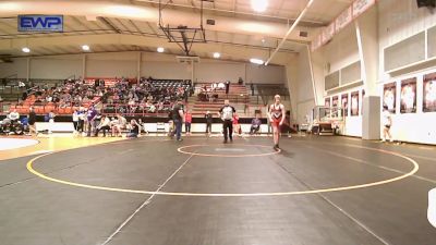 126 lbs Quarterfinal - Kade Runk, Sperry High School vs Mason Fehrenbach, Berryhill High School