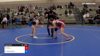 69 kg Consi Of 8 #2 - Madison Ellis, Team Alaska vs Hailey Jo Ahsmuhs, Team Colorado