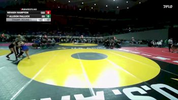 4A/3A/2A/1A Girls 120 Champ. Round 1 - Allison Palluck, Cottage Grove Girls vs Nevaeh Hampton, Cascade Girls