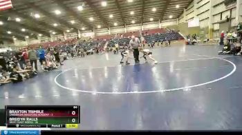 84 lbs Champ Round 1 (16 Team) - Braxton Trimble, Sanderson Wrestling Academy vs BREIDYN RALLS, West Coast Riders
