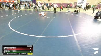 62-66 lbs Round 3 - Gannon Kriebs, IL vs Brooks Maddix, IA